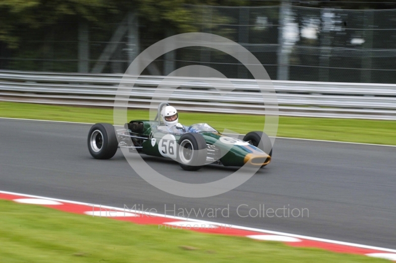 Cliff Giddens, 1965 Brabham BT16, Retro Track and Air Trophy, Oulton Park Gold Cup meeting 2004.