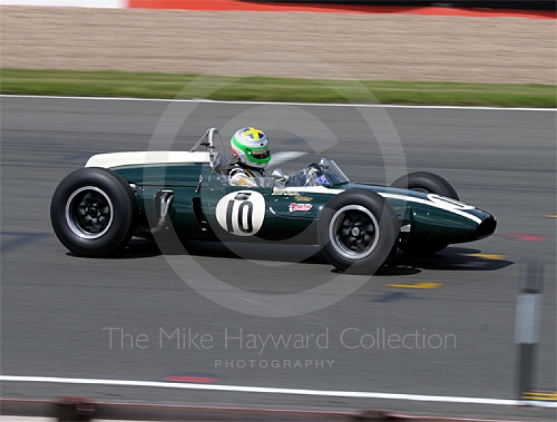 Enrico Spaggiari, 1960 Cooper T53, HGPCA pre-1966 Grand Prix Cars Race, Silverstone Classic 2009.
