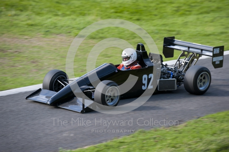 Jim Spencer, Reynard 883, Hagley and District Light Car Club meeting, Loton Park Hill Climb, September 2013. 