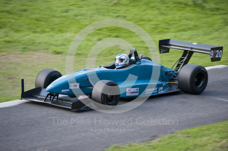 Tony Jarvis, Dallara F399, Hagley and District Light Car Club meeting, Loton Park Hill Climb, September 2013. 