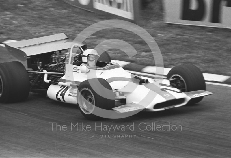 George Eaton, Yardley BRM P153 V12, British Grand Prix, Brands Hatch, 1970
