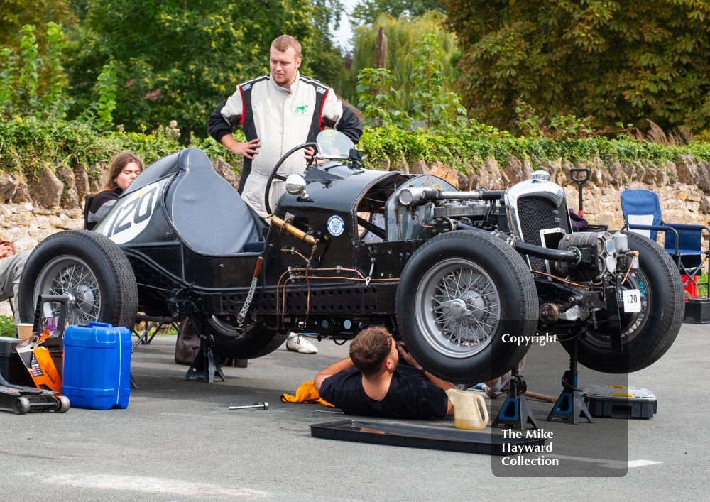 Ben Purnell, 1936 Riley Special, VSCC Speed Championship, Loton Park, September 2025.