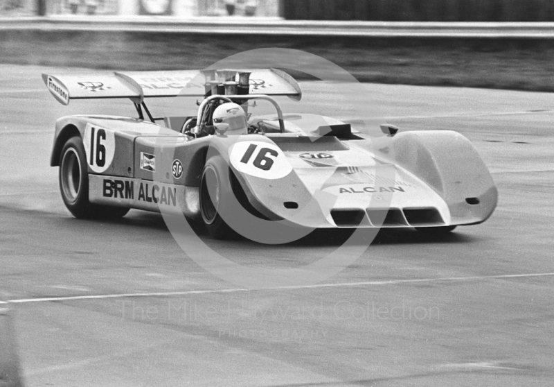 Howden Ganley, Rubery Owen Canada BRM P167 Chevrolet 8.1, Silverstone, Super Sports 200 1972.
