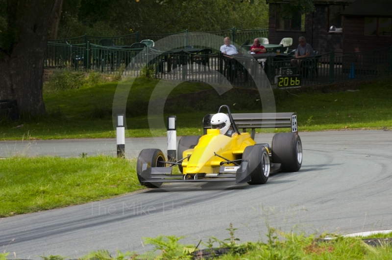 George Bleasdale, Pilbeam MP88, Hagley and District Light Car Club meeting, Loton Park Hill Climb, August 2012. 