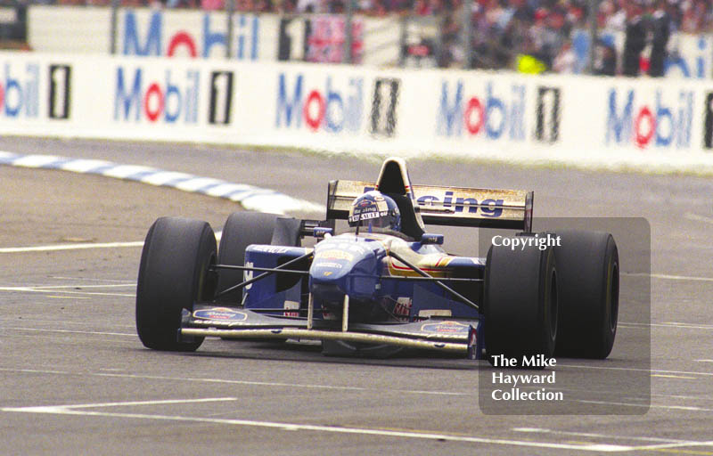 David Coulthard, Williams FW17, Silverstone, British Grand Prix 1995.
