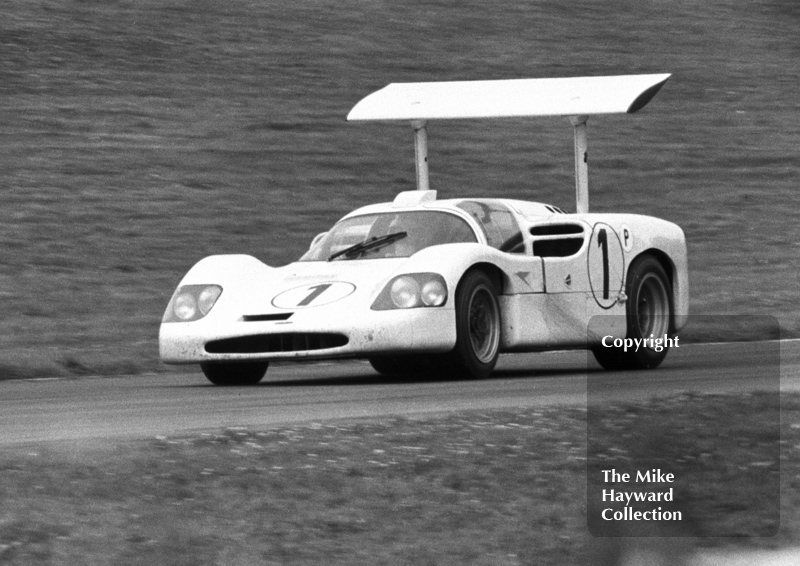 Phil Hill/Mike Spence, Chaparral 2F, Brands Hatch, BOAC 500 1967.