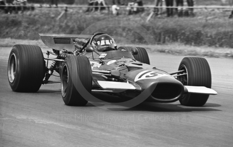 Jack Oliver, BRM P133, Silverstone, 1969 British Grand Prix.
