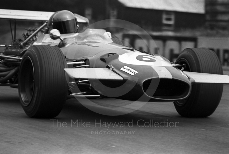 Jacky Ickx, Brabham BT26, Oulton Park Gold Cup 1969.
