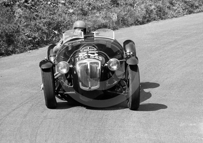 1949 Frazer Nash, TMX 543, Shelsley Walsh Hill Climb June 1970. 