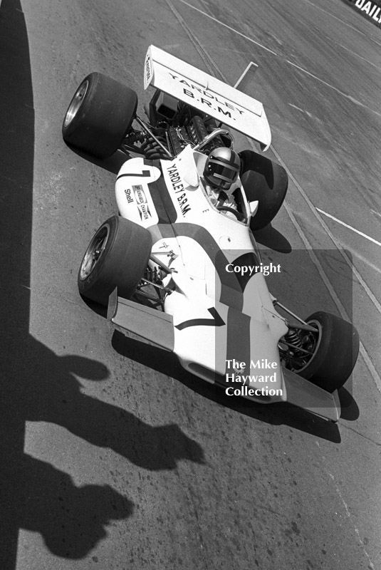 Pedro Rodriguez, BRM P160, Silverstone International Trophy 1971.
