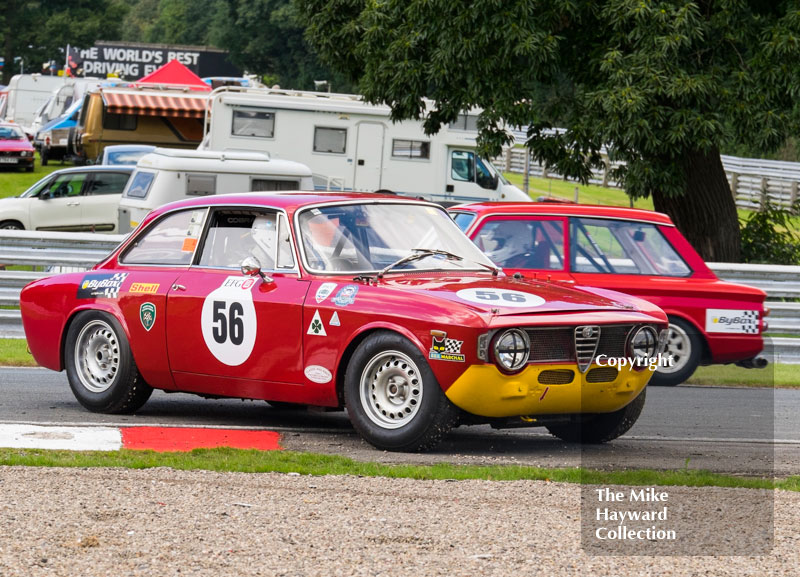 David Alexander, Alfa Romeo Sprint GT, HSCC Historic Touring Cars Race, 2016 Gold Cup, Oulton Park.
