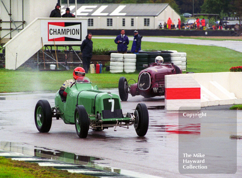 Barrie Williams, ERA A type R3A, Goodwood Trophy, Goodwood Revival, 1999
