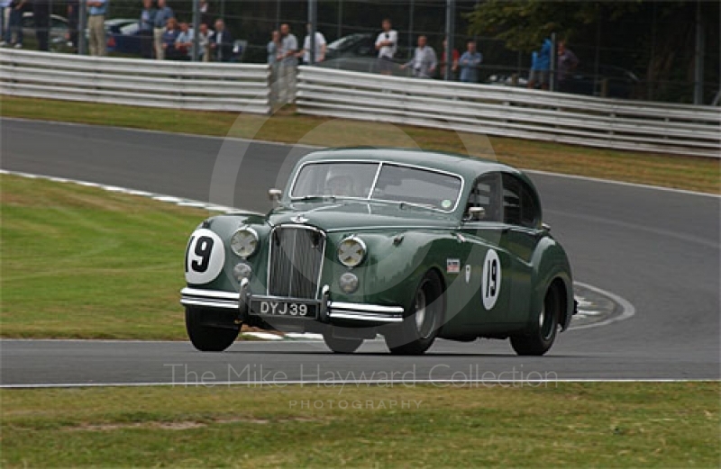 Tom Harris, Jaguar Mk7, HSCC Historic racing saloons, Oulton Park Gold Cup, 2003