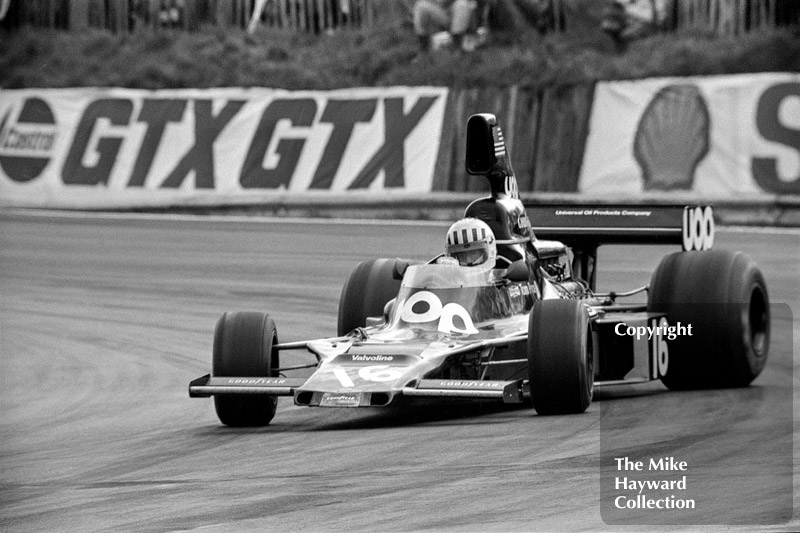 Tom Pryce, Shadow DN5, 1975 Race of Champions, Brands Hatch.
