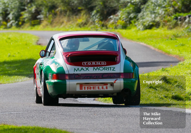 Melvin Spear, Porsche 911, Loton Park Hill Climb, 25th September 2016.
