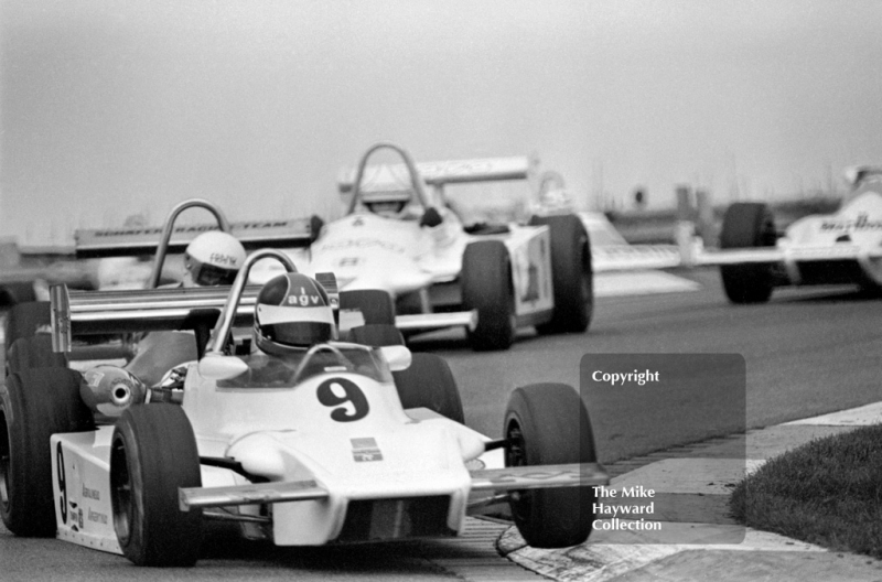 Oscar Larrauri, March 813, Toyota, FISA European Championship, Donington Park, 1981.
