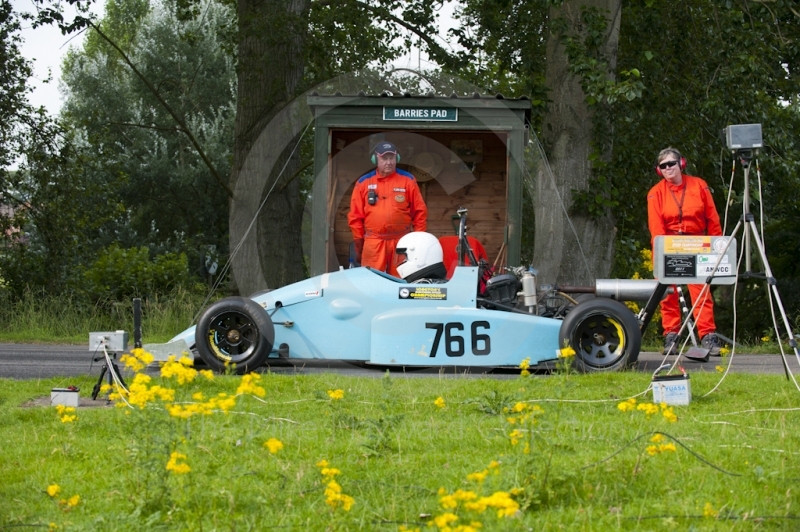 Eve Whitehead, OMS 2000M, Hagley and District Light Car Club meeting, Loton Park Hill Climb, August 2012. 