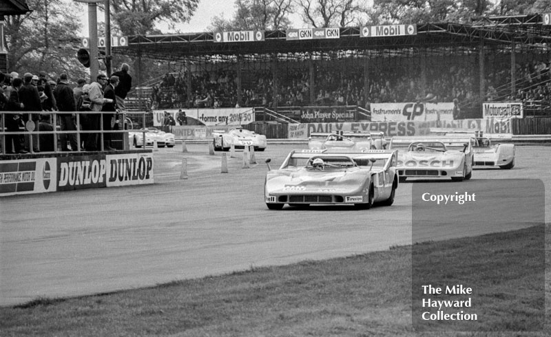 Leo Kinnunen, Porsche 917/10, Silverstone, Super Sports 200 1972.
