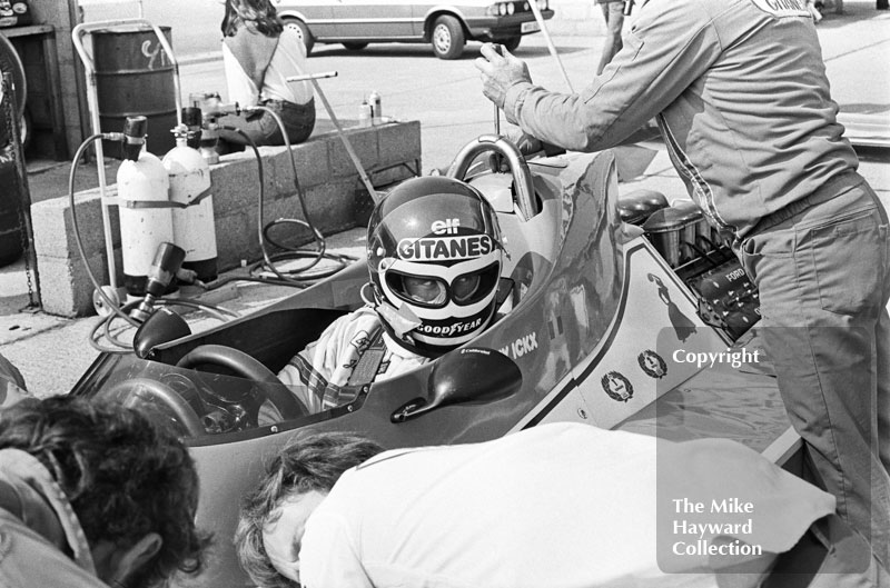 Jacky Ickx, Ligier JS11, Silverstone, 1979 British Grand Prix.
