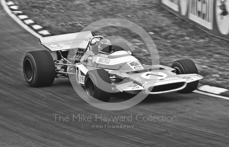 Jean Pierre Beltoise, Matra Simca MS120 V12, British Grand Prix, Brands Hatch, 1970
