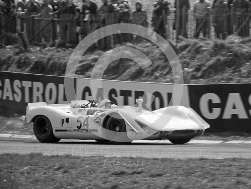 Gerhard Mitter/Udo Schutz, Porsche 908, Brands Hatch, BOAC 500 1969.
