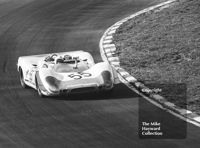 Vic Elford/Richard Attwood, Porsche 908, Brands Hatch, BOAC 500 1969.
