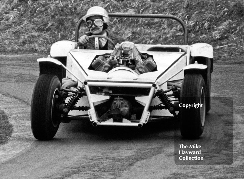 Phil Chapman, Mercury Special, Loton Park Hill Climb, 1967.
