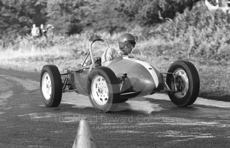 Pete Turner, Cooper Norton, Loton Park Hill Climb, 1967.