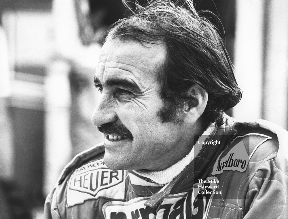 Clay Regazzoni, Ferrari, 1971 British Grand Prix, Silverstone.
