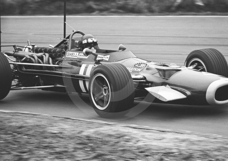 Jackie Oliver, BRM P133 V12, Brands Hatch, 1969 Race of Champions.
