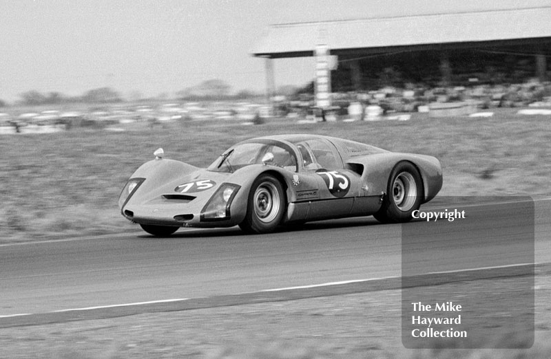 Ben Pon, Porsche 906, at a round of the Autosport Trophy, Snetterton, 24 March 1967.
