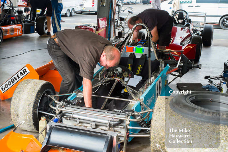 Andrew Huxtable, Chevron B34, 2016 Gold Cup, Oulton Park.
