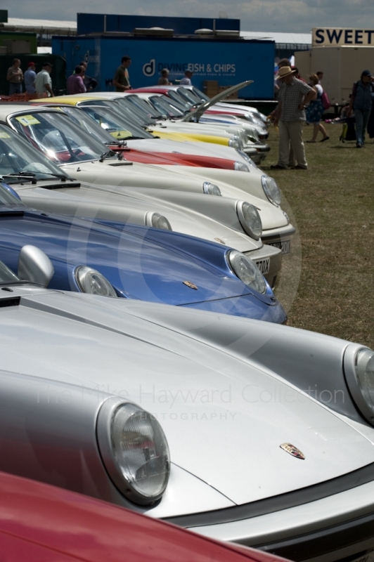 Porsche Club of Great Britain enclosure, Silverstone Classic, 2010