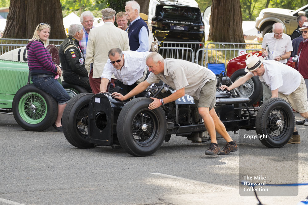 GN Caesar Special in the paddock, Chateau Impney Hill Climb 2015.
