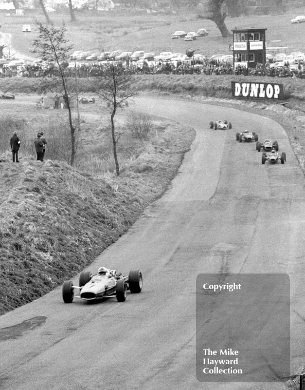 John Surtees, F1 Honda RA273, 1967 Spring Cup, Oulton Park.
