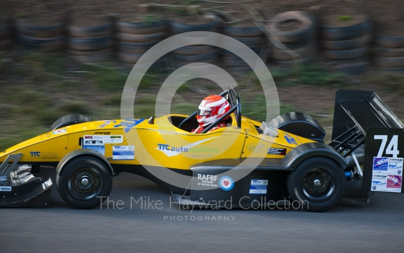 Graham Wynn, Force LM01, Hagley and District Light Car Club meeting, Loton Park Hill Climb, September 2013. 