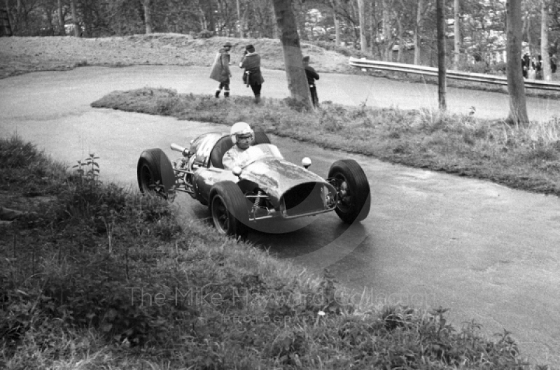 Martin Brain, Cooper, Newton Oil Trophy Meeting, Prescott Hill Climb, September 1967. 