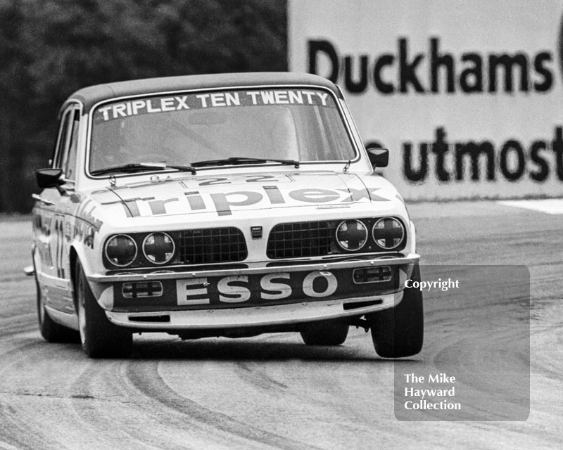 Gerry Marshall, Team Triplex Triumph Dolomite Sprint,Tricentrol British Saloon Car Race, Donington Park, 1979
