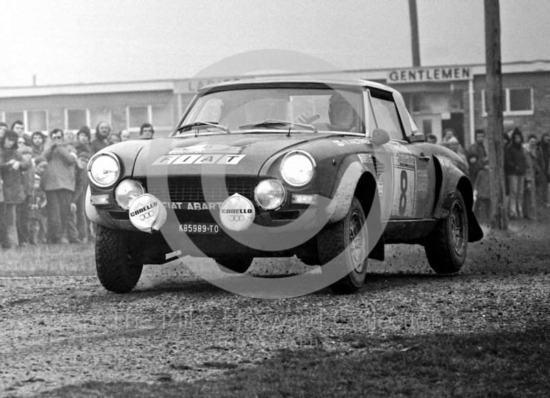 Rauno Aaltonen/Paul Easter, Fiat 124 Abarth Spider, K85989 T0, 1974 RAC Rally
