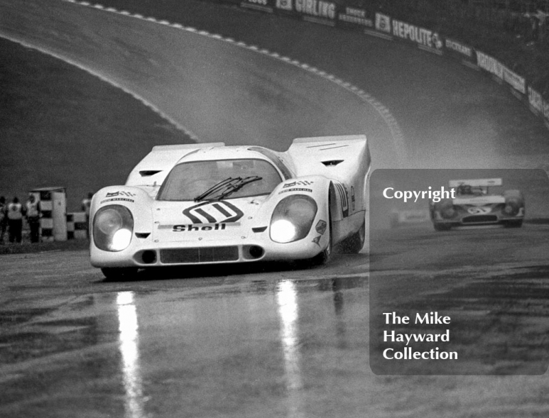 Vic Elford/Denny Hulme, Porsche 917, Brands Hatch BOAC 1000k 1970.
