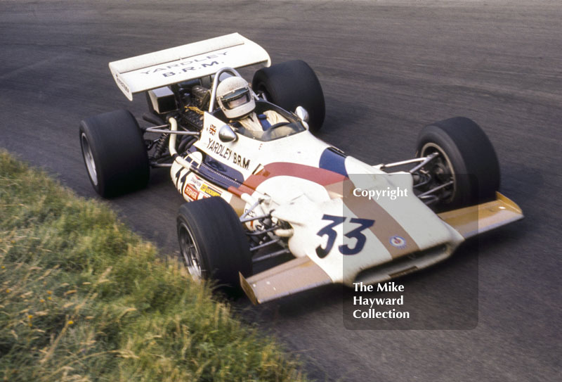 Howden Ganley, Yardley BRM P153, Oulton Park Gold Cup 1971.
