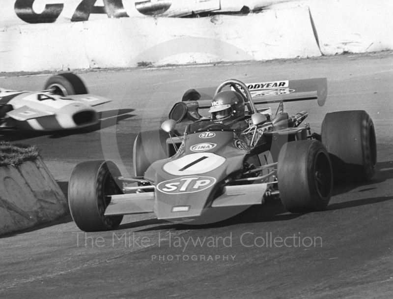 Ronnie Peterson, STP March 722-17, Mallory Park, Formula 2, 1972.

