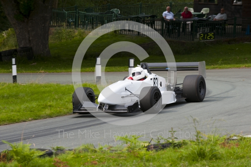 Phil Lynch, Dellara F301, Hagley and District Light Car Club meeting, Loton Park Hill Climb, August 2012. 