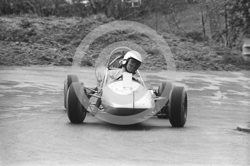 Action at Prescott hill climb, 1967.