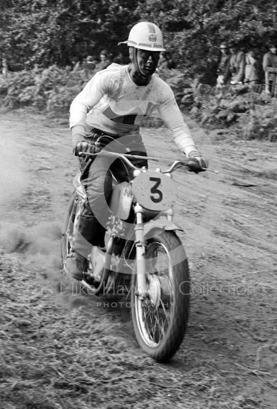 H Scaillet, Triumph Metisse, Belgium, 1964 Motocross des Nations, Hawkstone Park.