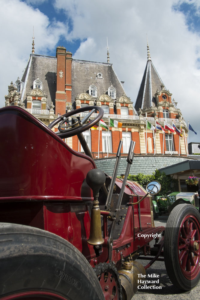 Mercedes 60 HP of Roger Collings, Chateau Impney Hill Climb 2015.
