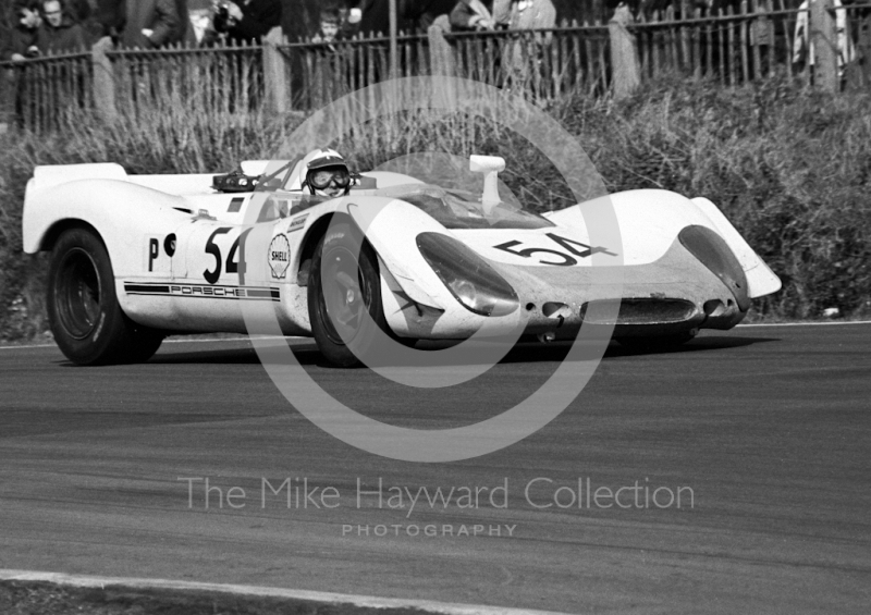 Gerhard Mitter/Udo Schutz, Porsche 908, Brands Hatch, BOAC 500 1969.
