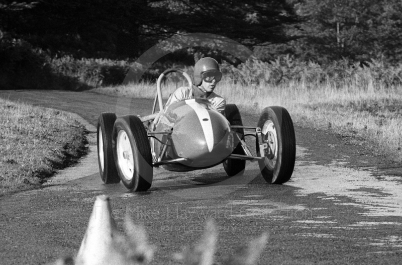 Pete Turner, Cooper Norton, Loton Park Hill Climb, 1967.