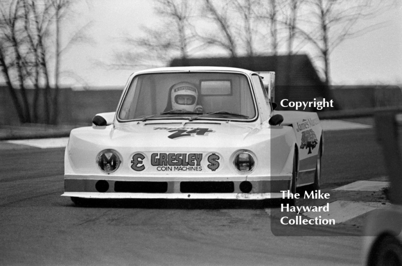 Doug Niven, Phoenix Skoda Chevrolet, Round 1 of the 1981 Motoring News Donington Grand Touring Car Championship.
