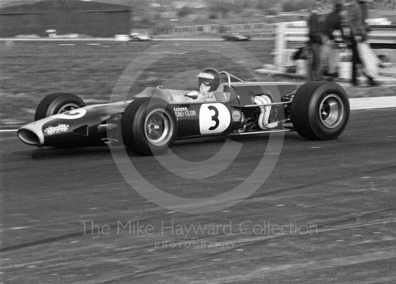 Jack Oliver, Lotus 48,&nbsp;Thruxton, Easter Monday 1968.
